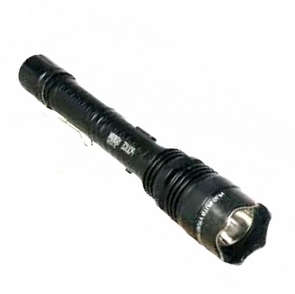 1108 Aluminium Alloy Rechargeable STUN GUN with Torch (2.5 Million Volt)