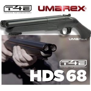 UMAREX T4E HDS 68Cal Double Barrel CO2 Self Defense Shotgun