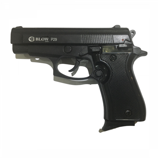 Blow P29 Mini Beretta Blank Gun with 10 Blanks, Holster and 3,8 Mil Volts Stun Gun - Image 3