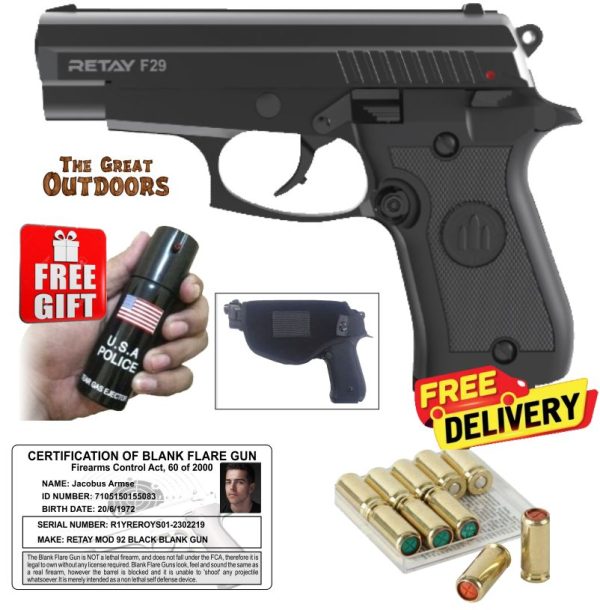 Retay F29 Self Defense Pepper Blank Gun