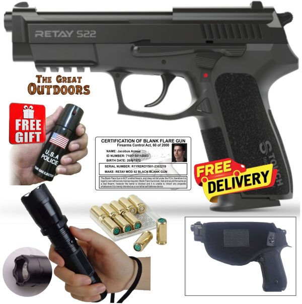 Retay S22 Self Defense Pepper Blank Gun