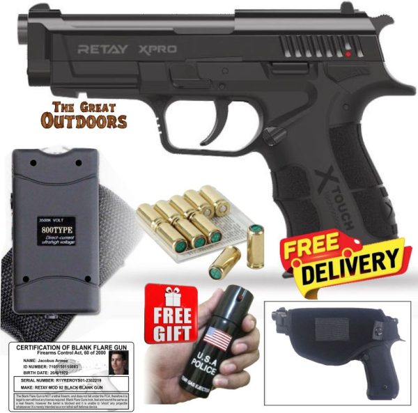 Retay XPRO Self Defense Pepper Blank Gun